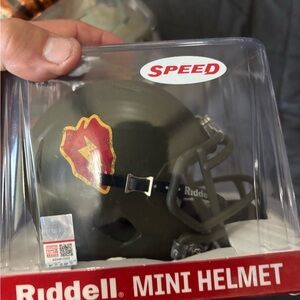 2020 Army Black Knights Custom Riddell Mini Helmet vs Navy - Tropic
Lightning